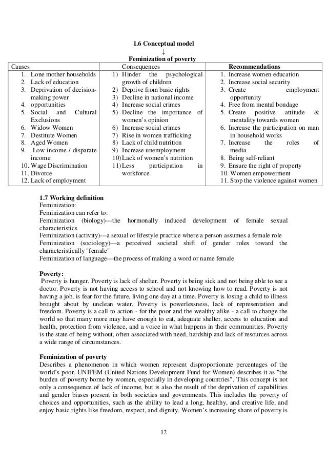 feminization of poverty in india pdf The feminization of poverty essay